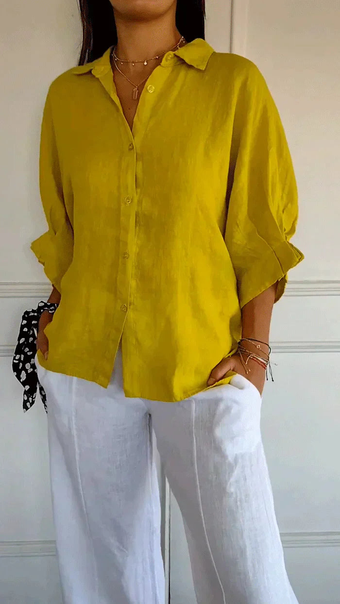 Madison™ | Effortless Chic Linen Shirt