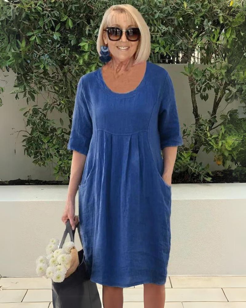 AUSSIE - Comfortable dress with pockets