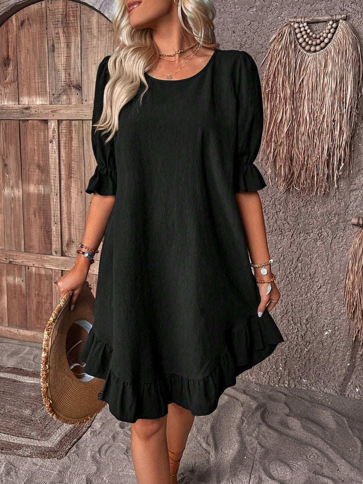 AUSSIE |Sassa - Summer dress with ruffles