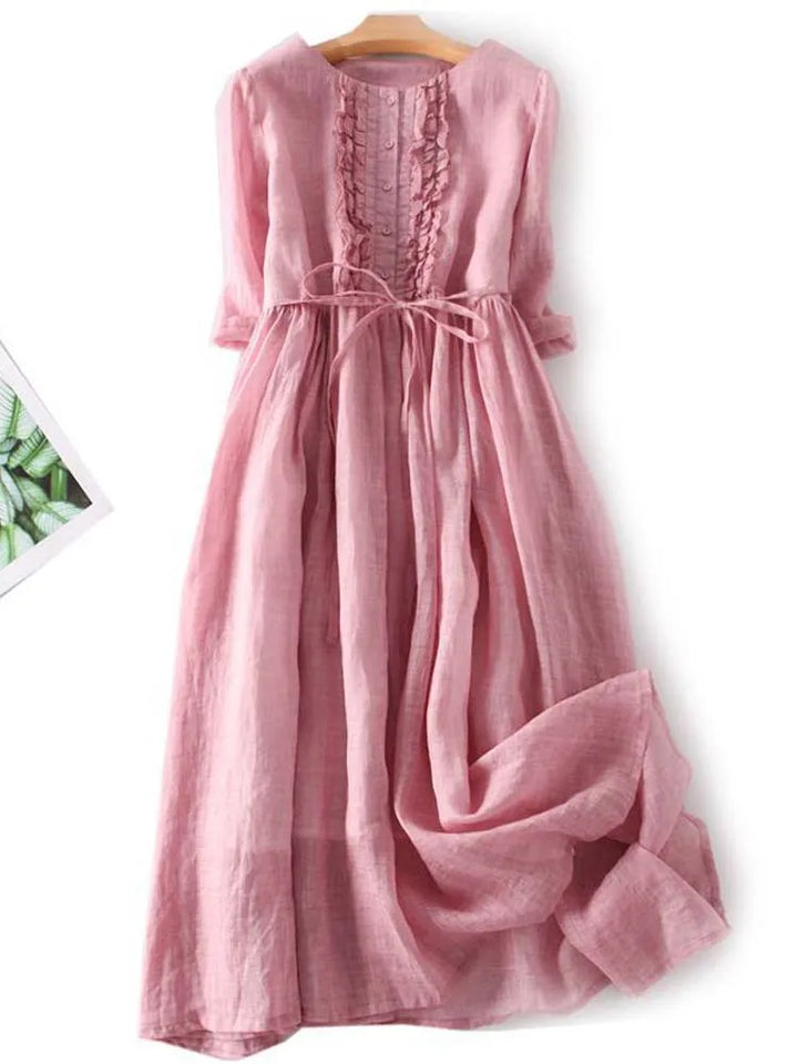 AUSSIE | Elegant linen dress