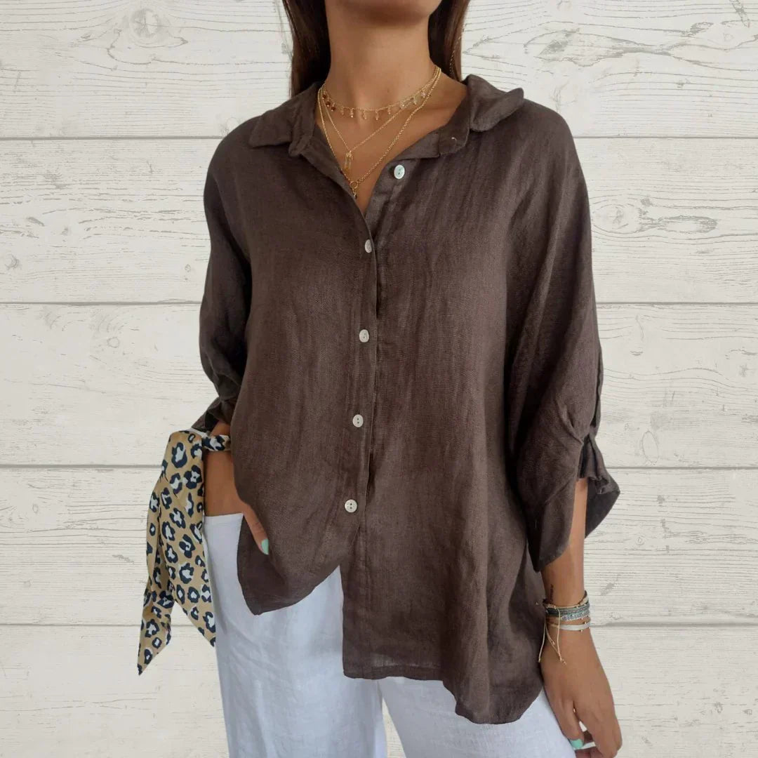 Madison™ | Effortless Chic Linen Shirt