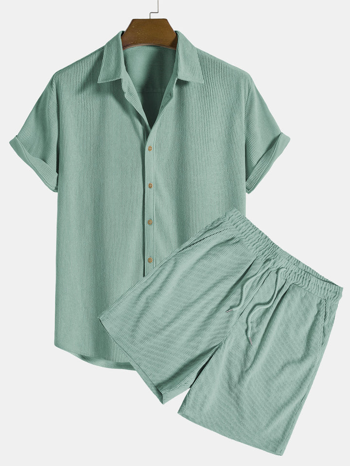 Easton - men's comfortable summer set [shirt+shorts]